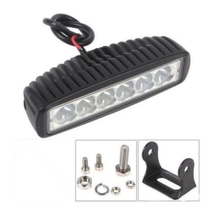 Motorcycle Parts Accessories 6LED Bar Headlight Waterproof 12v