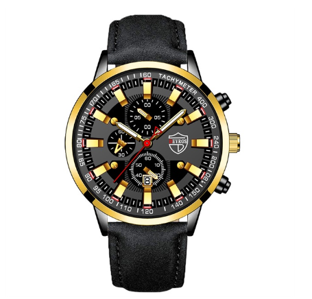 Full Steel Men's Military Sport Waterproof Watch Quartz Business Men Wristwatch Casual Black Men Watch for Men Relo for Men 3