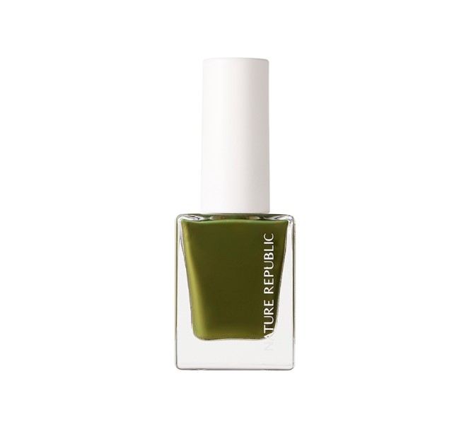 Nature Republic Color & Nature Nail Color 74 Deep Olive