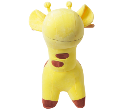 Yellow Giraffe Ride On Chair