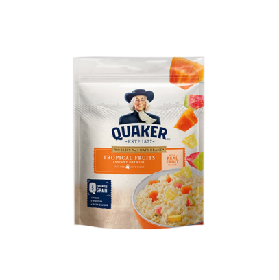 Quaker Instant Oats Tropical Fruits 350g