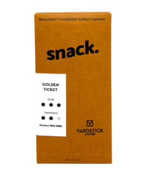 Yardstick Golden Ticket Nespresso Coffee Capsules 10 capsules
