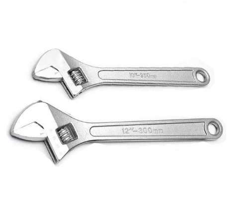 STANDARD Chrm Adj. Wrench High Quality Hardware Tools (SD6041-6042)