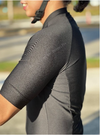 Bike Cycling Jersey - Plain Black