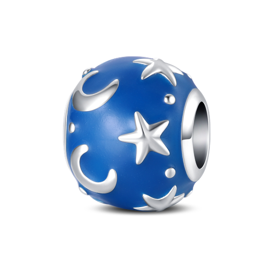 S925 Silver Pandora Same Design Glass Beads Sea Animal Butterfly Seahorse Sea Turtle Beads Suitable for Original Bracelets  04