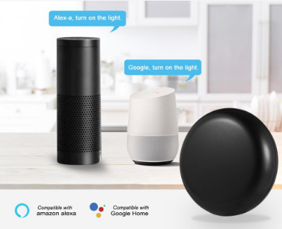 WiFi-IR Remote IR Control Wi-Fi(2.4Ghz) Enabled Infrared Universal Remote Controller For Air Conditioner TV DVD Using Tuya Smart Life APP Compatible