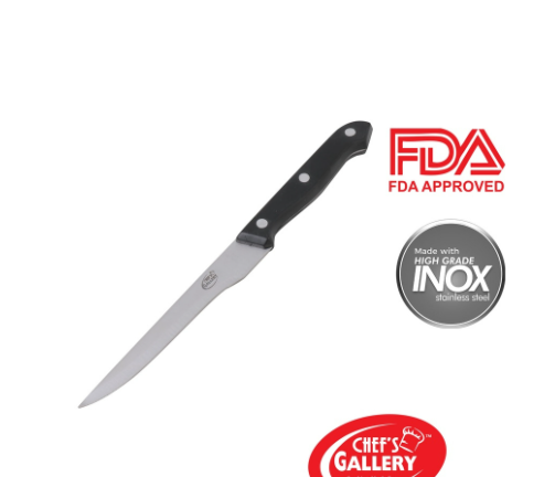Chef's Gallery Boning Knife | Stainless Steel | Dishwasher Safe | CG075-5