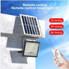 Mitsushi Solar Light Waterproof Adjustable Brightness 100W/200W/300W/500W/800W