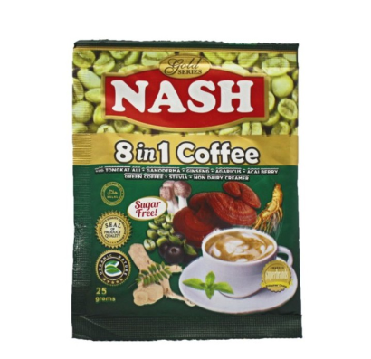 Nash 8 in 1 Sugar Free Green Coffee 10's