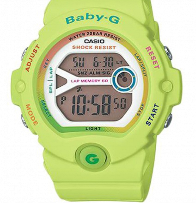 Casio Baby-g BG-6903-3DR Digital Rubber Strap Watch For Women