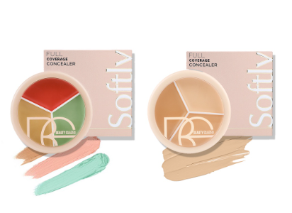 BEAUTY GLAZED High Coverage Waterproof Long Lasting Lightweight Color Corrector Concealer Cover Palette Cosmetics
