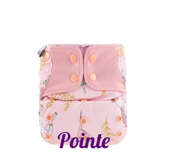Booldeet Posh Cloth Diaper Newest Prints with 4-Layer Contoured Microfiber Insert S24