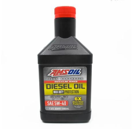 AMSOIL 5W40 Diesel Max Duty Engine Oil Fully Synthetic (1 Quart)