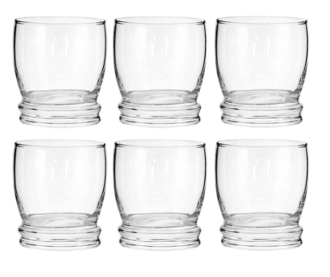 Cortina 6pc 31cl Old Fashioned Tumbler Drinking Glass Set Water