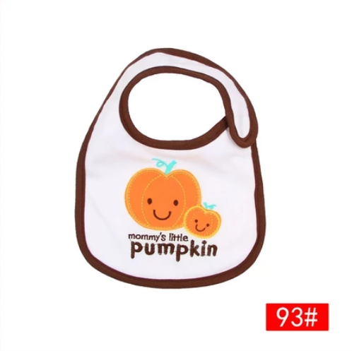 Cotton 3-Layer Cartoon Baby Bib B19