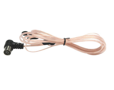 Redhot 6.5ft Indoor FM Dipole Antenna Radio Receiver Amplifier MD TV Aerial NTSC Male