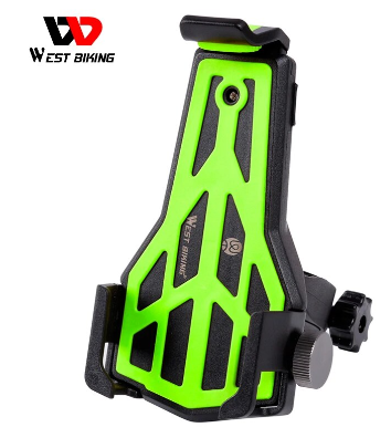 WEST BIKING Mtb Bicycle Mobile Phone Holders 360 Degrees Rotate Stands