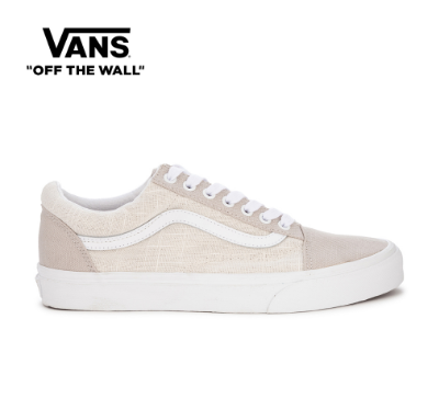 Vans Old Skool Summer Linen Natural Sneakers For Men