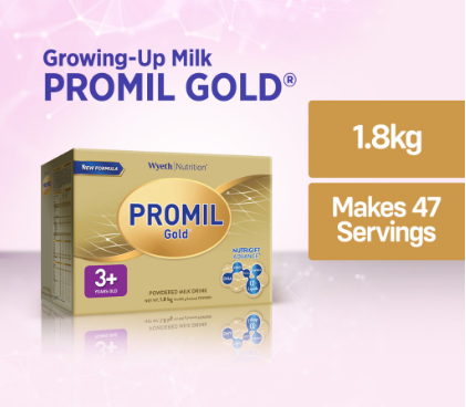 PROMIL GOLD FOUR Powdered Milk Drink for Pre-Schoolers 3 to 5 Years Old 1.8kg