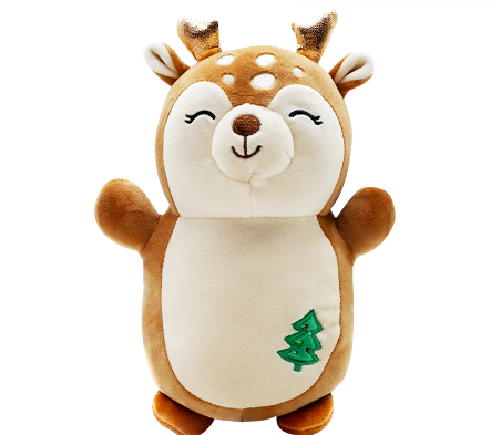 Squishmallows Dawn Medium 10 Inch Holiday Hug Mees Plush