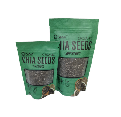Coco Organic Chia Seeds 100g / to 250g
