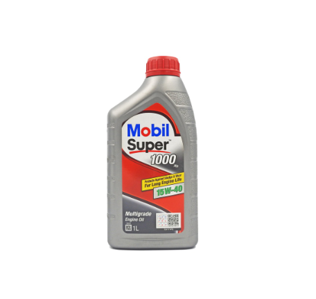 Mobil Super 1000 X2 SN+ 15W40 Multigrade Gasoline Engine Oil (1 Liter)