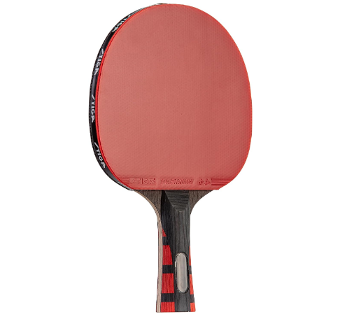 STIGA Evolution Performance Ping Pong Paddle - 6-ply Light Blade - 2mm Tournament-Approved Premium Sponge - Flared Handle for Next-Gen Grip & Control - Performance Table Tennis Racket