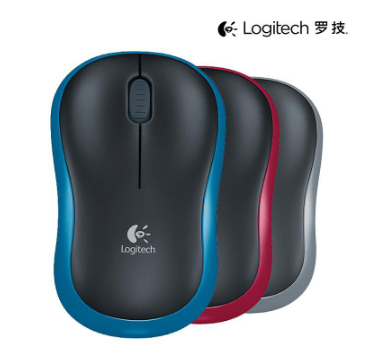 M186 2.4G Wireless Mouse with 1000dpi M185 Upgrade Office Mouse:Gray