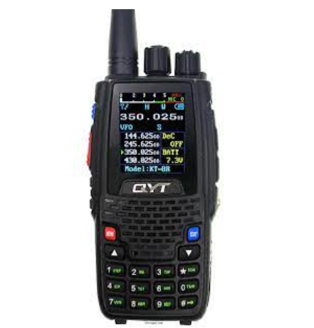 Qyt Kt-8R Quad Band Portable Radio 5Watts