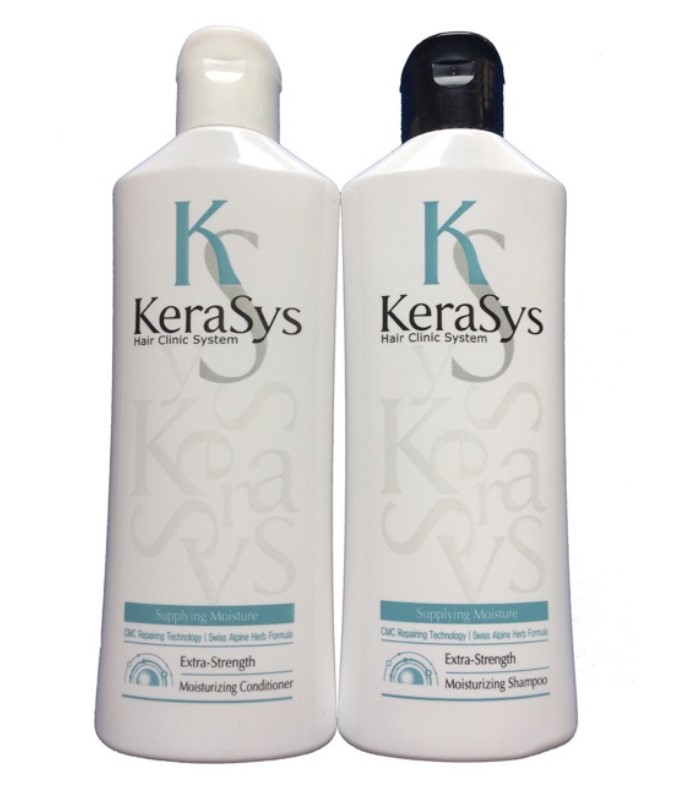 Kerasys Hair Clinic Moisturizing Shampoo & Conditioner 180ML