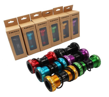 Thread Type Bottom Bracket with Steel Bearings for MTB Road Mountain Bicycle Bike