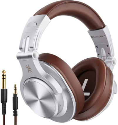 Oneodio A70 Fusion Wired Wireless Bluetooth5.0 Headphones For Phone Mic Over Ear Studio Bluetooth DJ Headphone Professional Headset