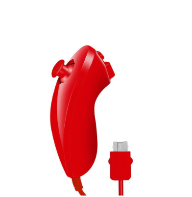 Game Controller Joystick For Nintend Wii Left Hand Curved Game Handle Controller Nunchuk For Nintendo Wii Gamepad Nunchuck Game