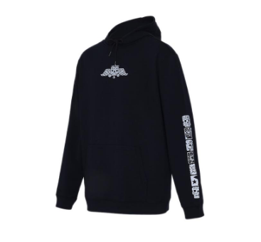 Converse DOTD Graphic Unisex Hoodie - Converse Black
