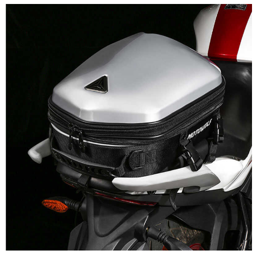 Motorcycle Raincoat Back Pocket, Motorcycle Rear Seat High-Capacity Shoulder Bag, Honda, Suzuki