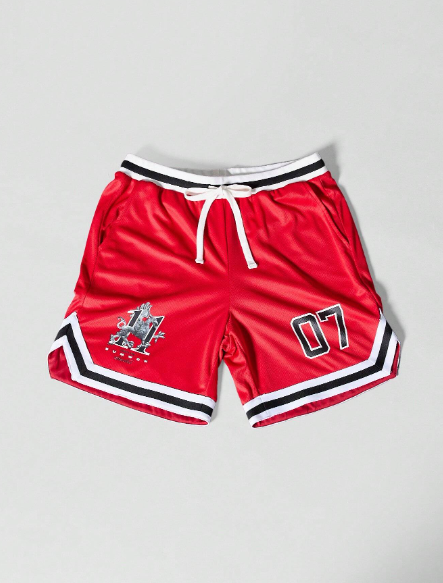 SUMWON Mesh Short With Front Graphic