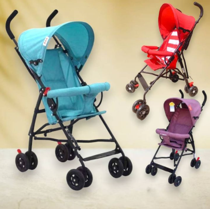 Foldable Bike BABY Stroller bike for New Born/ Baby Boy and Baby Girl Assorted colors and design