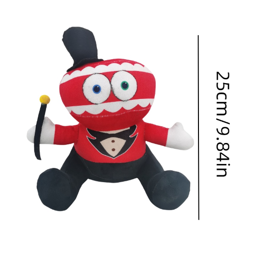 The Amazing Digital Circus Anime Cartoon Plush Pomni Jax Plush doll Toy Theater Rabbit Doll Stuffed Toys Christmas Gifts C9