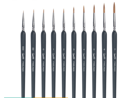 SeamiArt 1pc Hook Line Paint Brush Set Watercolor Acrylic Oil Painting Drawing Liner Pen Detail Paint Brush