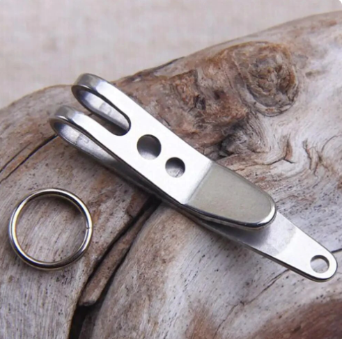 EDC Bag Gear Pocket Suspension Clip with Key Carabiner Clip Outdoor Quicklink Tool Key Suspension Keychain R1Z3