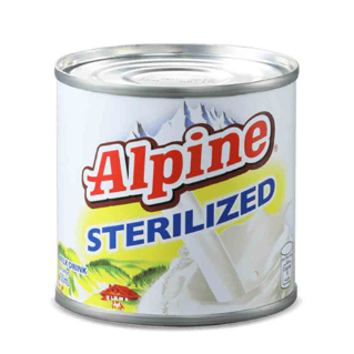 Alpine Sterilized Ready to Drink Milk 155ml