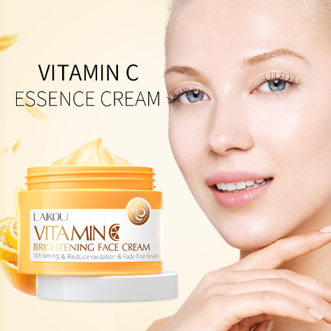 LAIKOU Vitamin C Face Cream Remove Freckle Blemish Brightening Face Cream Beauty 25G