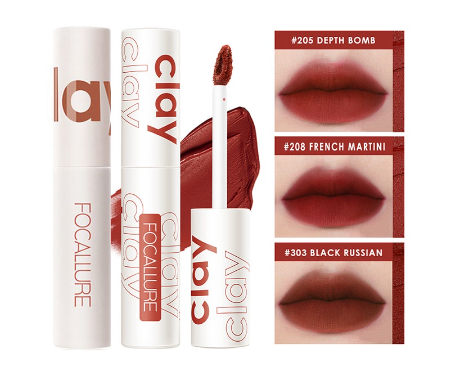 Focallure Velvet Mist Matte Lip Tint Lip Clay Lightweight Soft Lipstick