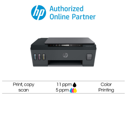 HP Smart Tank 500 A4 Color Printer Print Copy Scan 3-in-1 USB CISS