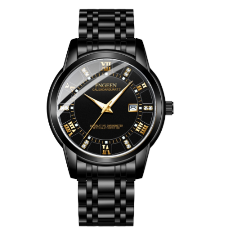 Binbond Original Luxury Watch Men's Calendar Fashion Casual Fashion Business Ultra-Thin Waterproof Men's Watch M12