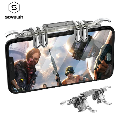 K19 Mini Gamepad Triggers for Free Fire PUBG Controller For Mobile Phone Game Shooter Fire Button Aim Key L1R1 For iPad Android