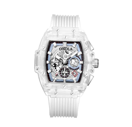 ORIGINAL Watch for men Quartz Fashion Waterproof wacth Sports Silicone Strap Calendar luminous 1