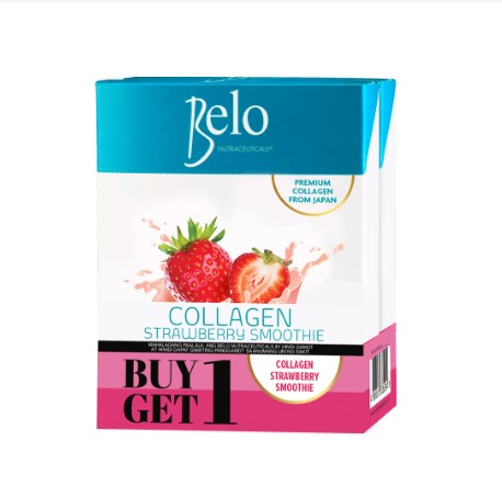 Belo Collagen Strawberry Smoothie