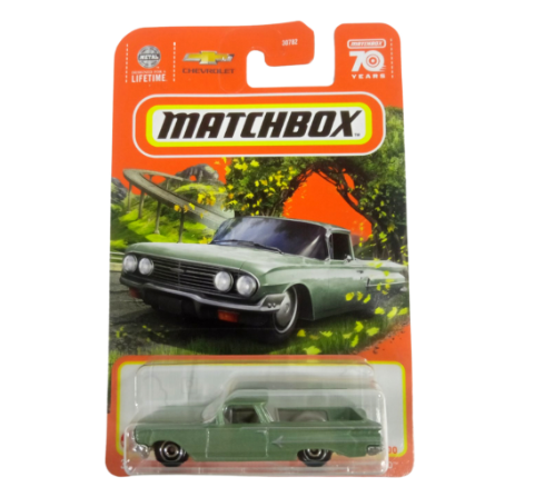 Matchbox 70th Anniversary Basic Die-Cast Vehicles - 1960 Chevy El Camino Collector Toy Car