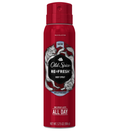 Old Spice Wild Collection Body Spray Wolfthorn 106g
